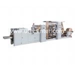 HSD400 YT4800 High Speed Automatic Flat Bottom Paper Bag Making Machine With Printer