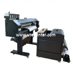 UT600B DTF Plotter Digital Printer with Powder Spraying and Oven for PET Heat Transfer