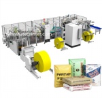 HT140 Automatic PP Woven Cement Valve Bag Making Machine