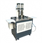 QJ80B Pneumatic Double Head Paper Corner Cutting Machine